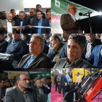 افتتاح نمایشگاه ماشین  آلات و ادوات کشاورزی در اهواز