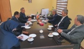 دیدار مدیرعامل شرکت «خیش‌ساز صنعت» و نماینده آستان قدس رضوی از مرکز تحقیقات و آموزش کشاورزی و منابع طبیعی خوزستان