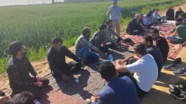 برگزاری طرح انتقال یافته‌های تحقیقاتی با محوریت آبیاری در مزارع رامشیر