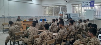 برگزاری دوره مهارت‌آموزی کشت زعفران ویژه کارکنان وظیفه سپاه پاسداران خرم‌آباد