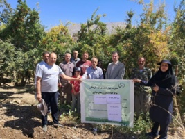 برگزاری رویداد ترویجی انتقال یافته‌های تحقیقاتی با موضوع(( مدیریت عوامل خسارتزای انار))