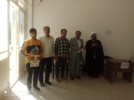 تجلیل از دانش‌آموزان برتر پایه دوم و سوم هنرستان پسرانه شهید بهشتی