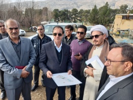 بازدید مشاور وزیر جهاد کشاورزی و مسئولان ارشد استان لرستان از باغ گیاه‌شناسی زاگرس خرم‌آباد