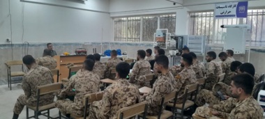 برگزاری دوره مهارت‌آموزی کشت زعفران ویژه کارکنان وظیفه سپاه پاسداران خرم‌آباد