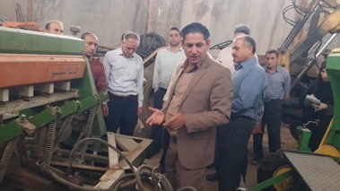 ارتقای مهارت کارکنان جهاد کشاورزی با برگزاری دوره آموزشی دنباله‌بندهای نوین در شهرستان الیگودرز