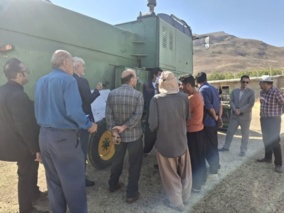 برگزاری رویداد ترویجی روز مزرعه با موضوعات(( روش‌های کشاورزی حفاظتی )) و (( ضدعفونی بذور))