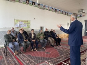 برگزاری دوره آموزشی تغذیه و احداث باغ در دره صیدی شهرستان بروجرد