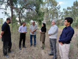بازدید میدانی از ایستگاه های تحقیقاتی غرب استان