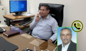 تجلیل از همکار رزمنده مرکز ملی تحقیقات شوری به مناسبت هفته دفاع مقدس