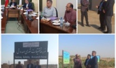 بازدید رئیس موسسه تحقیقات فنی و مهندسی کشاورزی از مرکز ملی تحقیقات شوری