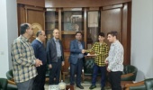 در مراسمی از تعدادی دانش آموزان مقاطع مختلف تحصیلی و دانشجویان کارکنان مرکز ملی تحقیقات شوری تقدیر بعمل آمد