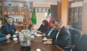 دیدار و گفتگوی سرپرست مرکز ملی تحقیقات شوری با رئیس سازمان جهاد کشاورزی استان سمنان