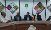 بازدید رئیس و اعضای مرکز ملی تحقیقات شوری از استودیو کشاورز اداره رسانههای آموزشی ترویج سازمان جهاد کشاورزی استان یزد