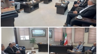 دیدار رئیس موسسه تحقیقات اصلاح و تهیه نهال و بذر با رئیس سازمان جهادکشاورزی استان یزد