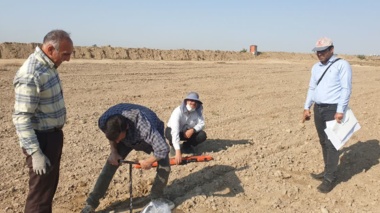 در راستای هم افزایی و تعامل با مرکز تحقیقات و آموزش کشاورزی و منابع طبیعی استان گلستان، محقق مرکز ملی تحقیقات شوری به منظور  تهیه نقشه شوری خاک ایستگاه تحقیقات شوری به آن مرکز اعزام شد.