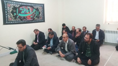 مراسم زیارت عاشورا و عزاداری ایام فاطمیه در مرکز ملی تحقیقات شوری برگزار شد.