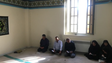 برگزاری مراسم پرفیض قرائت زیارت عاشورا در مرکز ملی تحقیقات شوری