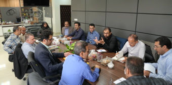 جلسه بررسی ابعاد فنی طرح پایش هوشمند آب در سطح شبکه آبیاری دشت قزوین