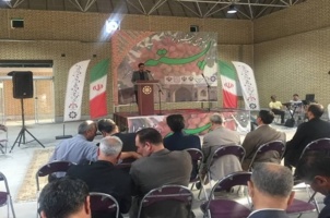 سخنرانی محقق مرکز تحقیقات کشاورزی قزوین در جشنواره پسته در بوئین زهر ا۱۴۰۴