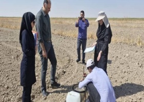 اجرای طرح مطالعات خاکشناسی اراضی آبیک