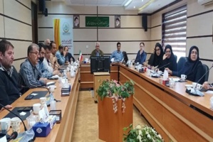 جلسه هم افزائی، با محوریت تولید محتوا در مرکز تحقیقات کشاورزی قزوین