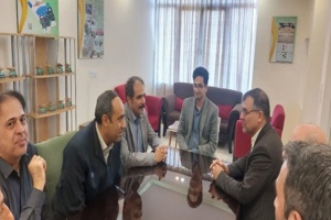 بازدید رئیس پژوهشکده حفاظت خاک و آبخیزداری کشور از مرکز رشد کشاورزی و منابع طبیعی قزوین