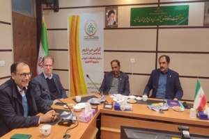 معارفه رئیس اداره منابع انسانی مرکز تحقیقات و آموزش کشاورزی قزوین