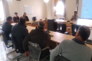 هم افزایی با باغداران شهرستان بوئین زهرا در خصوص آفات و بیماری های پسته