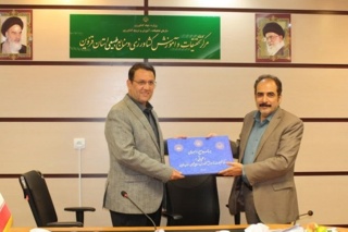 رونمایی از برنامه جامع راهبردی مرکز تحقیقات کشاورزی قزوین با حضور فرماندار