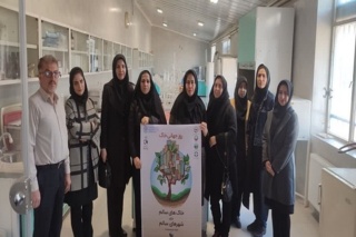 بازدید کارشناسان جهاد کشاورزی قزوین از آزمایشگاه تحقیقات خاک و آب