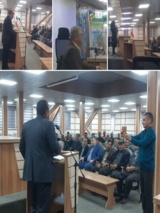 دهمین کاروان ترویج بهره‌وری، ویژهٔ روز جهانی خاک، در شهرداری شهر اسفرورین