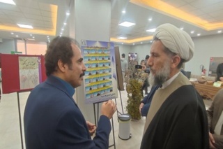 بازدید نماینده ولی‌فقیه در استان و امام جمعه قزوین از نمایشگاه فن‌بازار کشاورزی دانش‌بنیان قزوین1404