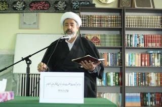 مراسم سوگواری شهادت امام موسی کاظم ع در مرکز تحقیقات و آموزش کشاورزی قزوین