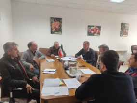 برگزاری جلسه کمیته تولید در مرکز تحقیقات و آموزش کشاورزی و منابع طبیعی استان سمنان (شاهرود)