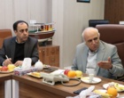 محمد صدیق مرتضوی، رئیس مؤسسه تحقیقات علوم شیلاتی کشور با سید شریف موسوی، مدیرکل شیلات استان خوزستان دیدارکرد.