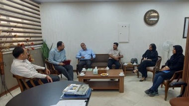 نشست مشترک بین پژوهشکده آبزی‌پروری آب‌های جنوب کشور و شرکت پیشرودانه دز