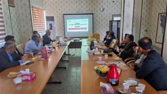 حضور تیم ارزشیابی سازمان تحیقات،آموزش و ترویج کشاورزی جهت بررسی عملکرد مرکز  تحقیقات و آموزش کشاورزی و منابع طبیعی سیستان