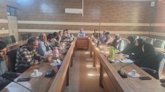 برگزاری جلسه نظارت و ارزشیابی بر محور جشنواره شهید رجائی در مرکز تحقیقات و آموزش کشاورزی و منابع طبیعی سیستان