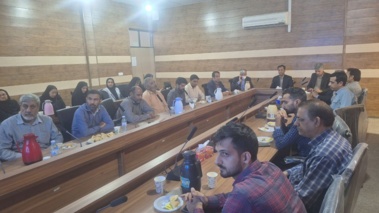 برگزاری جلسه بسیج به مناسبت هفته دفاع مقدس تجدید میثاق با فرهنگ ایستادگی