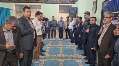 برگزاری مراسم معنوی عزاداری شهادت حضرت فاطمه زهرا(س) در اداره شیلات سیستان