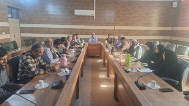 برگزاری  جلسه نظارت و ارزشیابی بر محور جشنواره شهید رجائی در مرکز تحقیقات و آموزش کشاورزی و منابع طبیعی سیستان