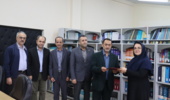 تقدیر از مسئول کتابخانه انستیتو تحقیقات بین المللی ماهیان خاویاری به مناسبت هفته کتاب، کتابخوانی و کتابدار
