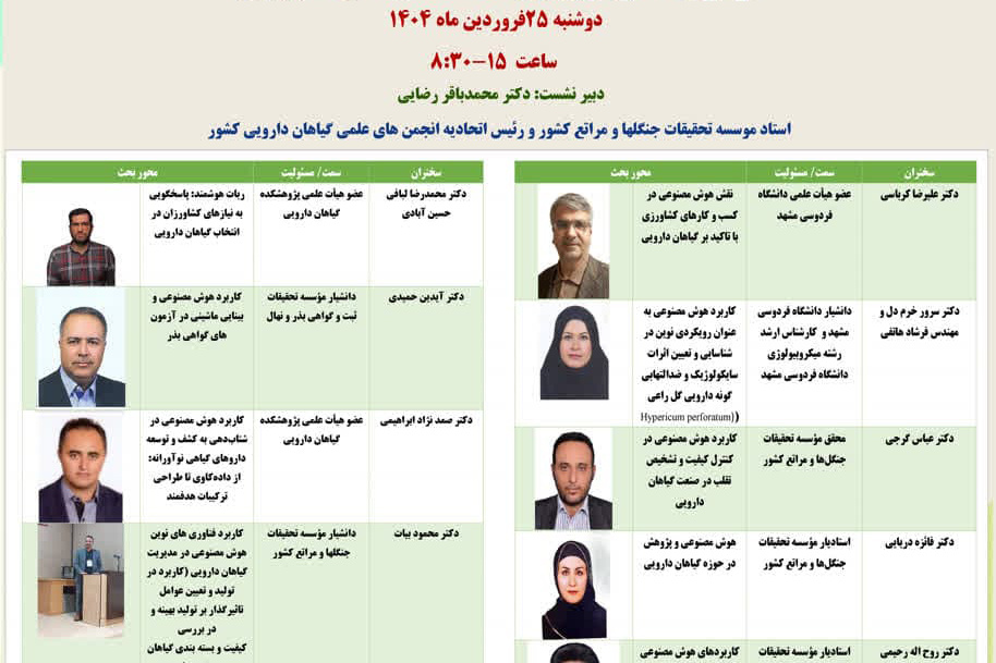 همایش تخصصی کاربرد هوش مصنوعی در تولید