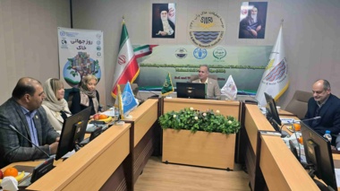 دیدار مقامات ارشد برنامه مشارکت جهانی خاک فائو از موسسه تحقیقات خاک و آب کشور