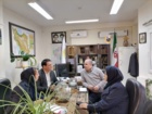 بازدید رئیس پارک علم‌وفناوری کرمان از مرکز تحقیقات کشاورزی استان کرمان