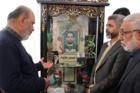 دیدار رئیس مرکز آموزش عالی امام خمینی(ره) با خانواده شهید مدافع حرم حیدر جلیلوند