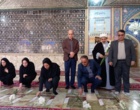 تجدید میثاق کارکنان مرکز تحقیقات و آموزش کشاورزی و منابع طبیعی استان سمنان با آرمان‌های شهدا همزمان با هفته آموزش