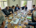 دیدار صمیمی رئیس سازمان تات با همکاران ایستگاه آلاروق اردبیل