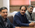 دیدار معاون وزیر جهاد کشاورزی و رئیس سازمان تات، مشاور معاون وزیر و سرپرست امور موسسات و مراکز ملی و استانی، با رئیس سازمان مدیریت و برنامه‌ریزی استان قزوین