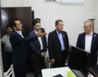 بازدید شبانه دکتر غلامرضا گل محمدی، معاون وزیر و رئیس سازمان تات و دکتر کاظم محمدپور مشاور معاون وزیر و مدیر امور موسسات و مرکز ملی و استانی از بخش‌های آسیب‌دیده مرکز تحقیقات و آموزش کشاورزی و منابع طبیعی فارس در پی جنگ رمضان